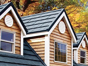 雪止め不要で意匠性向上