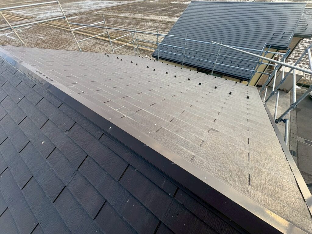 屋根全体の下地確認